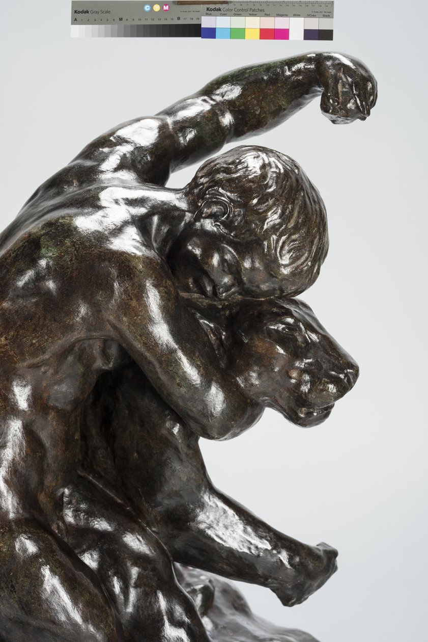 Puma and Child (bronse) av Arthur Putnam