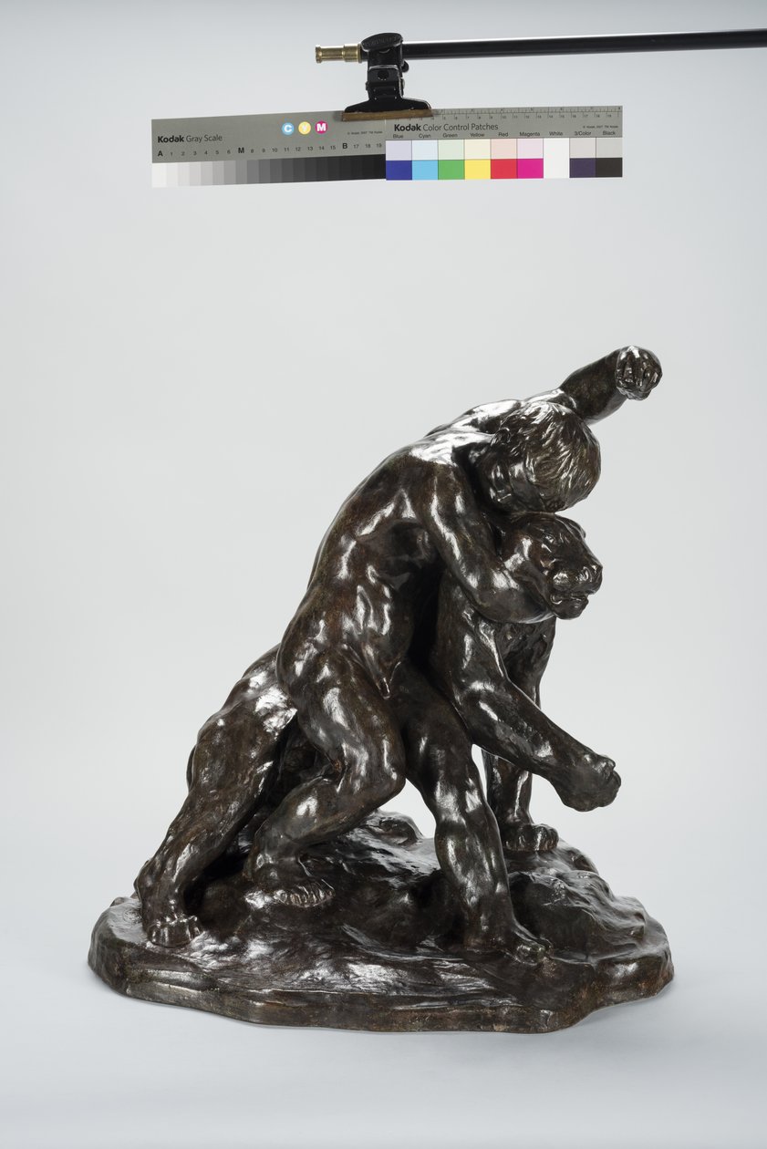 Puma and Child (bronse) av Arthur Putnam