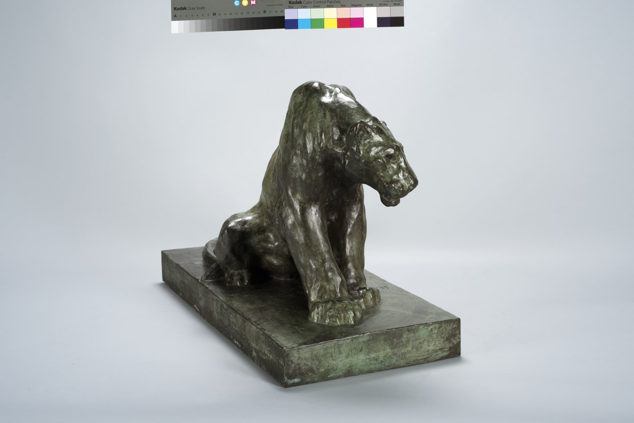 Puma on Guard (bronse) av Arthur Putnam