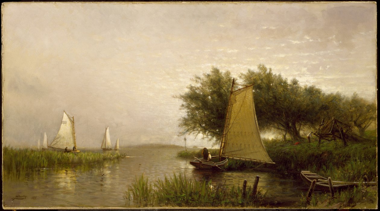 På Synepuxent Bay, Maryland, 1876 av Arthur Quartley
