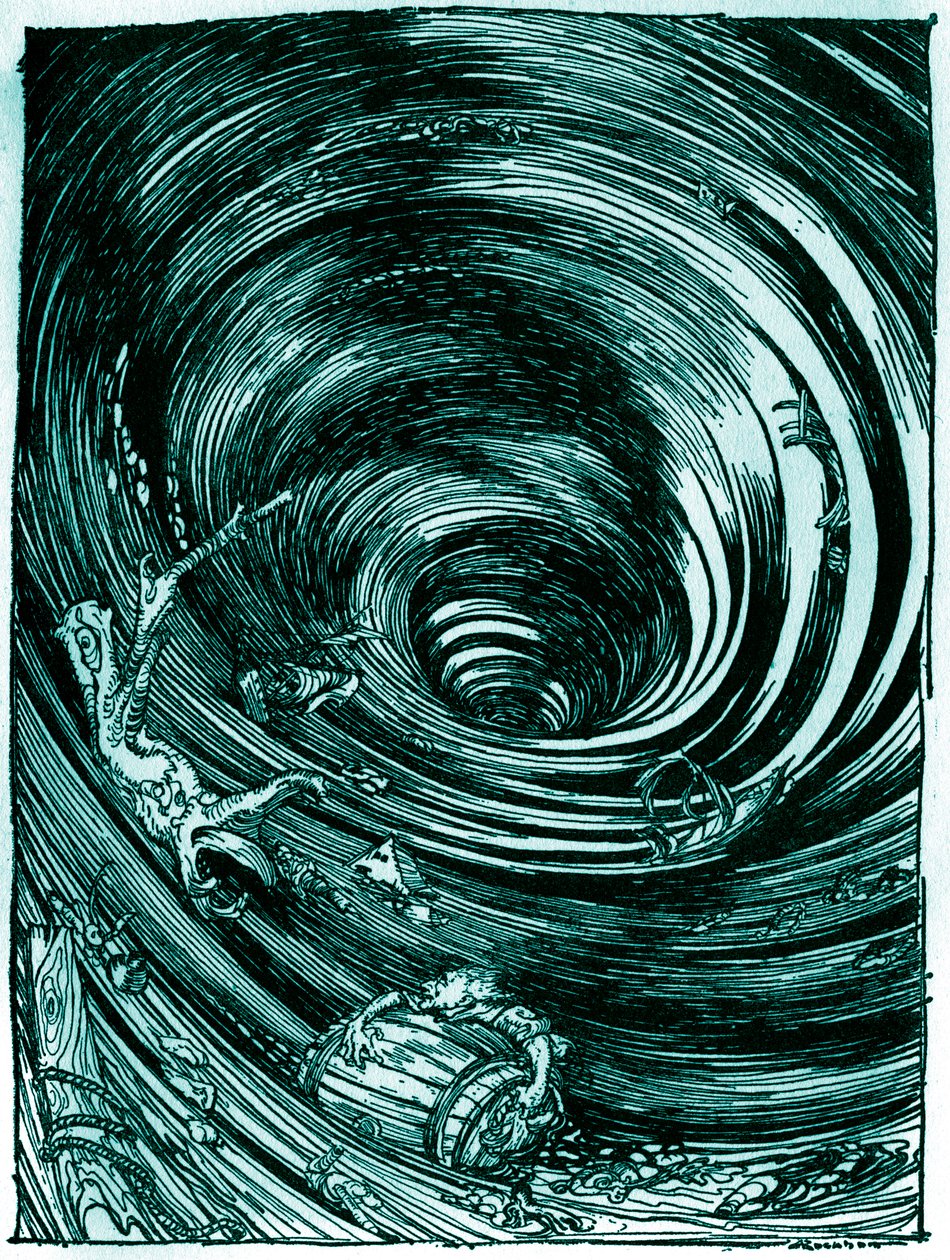 A Descent into the Maelstrom av Edgar Allan Poe av Arthur Rackham