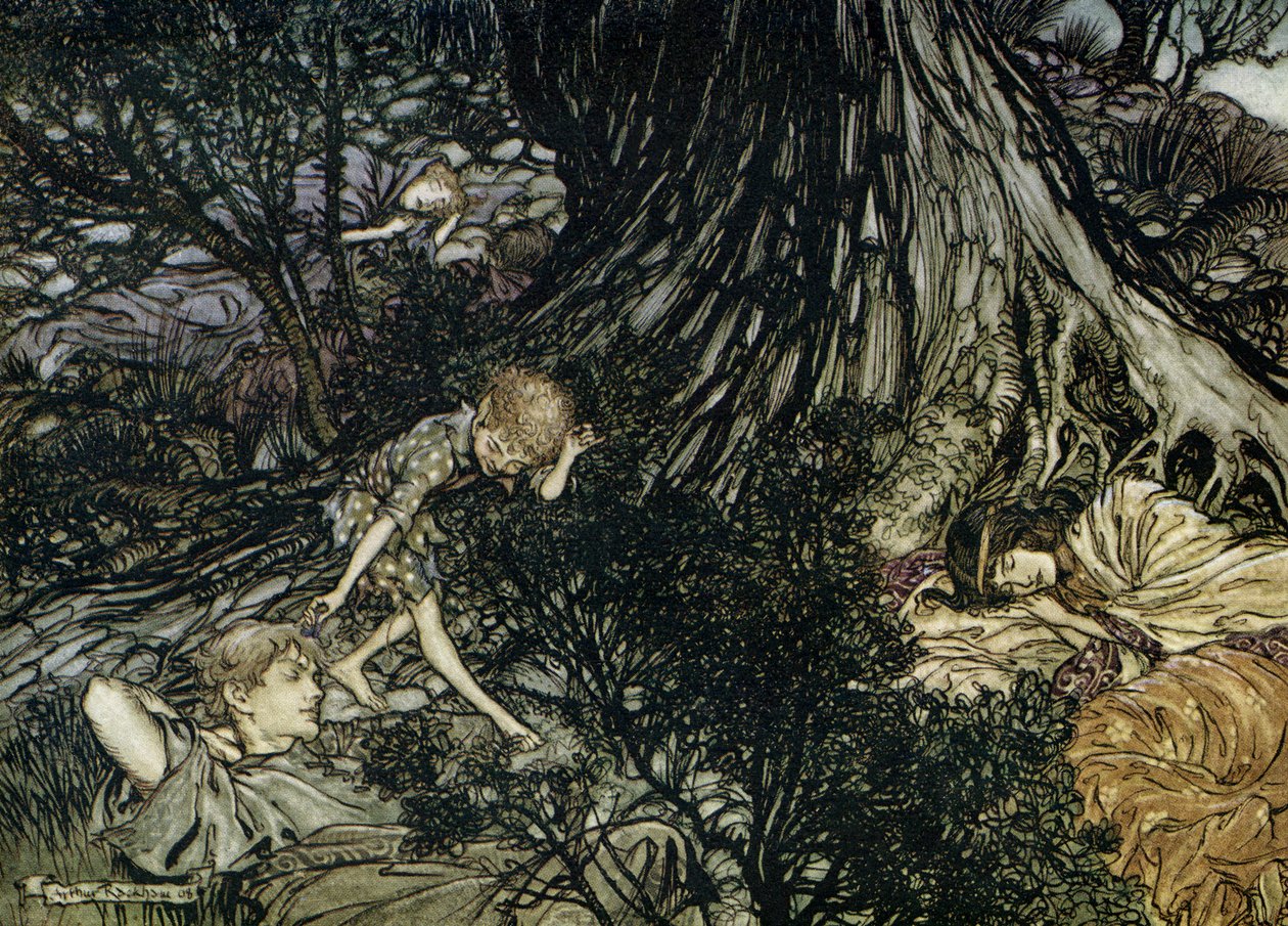 En midtsommernatts drøm av Arthur Rackham