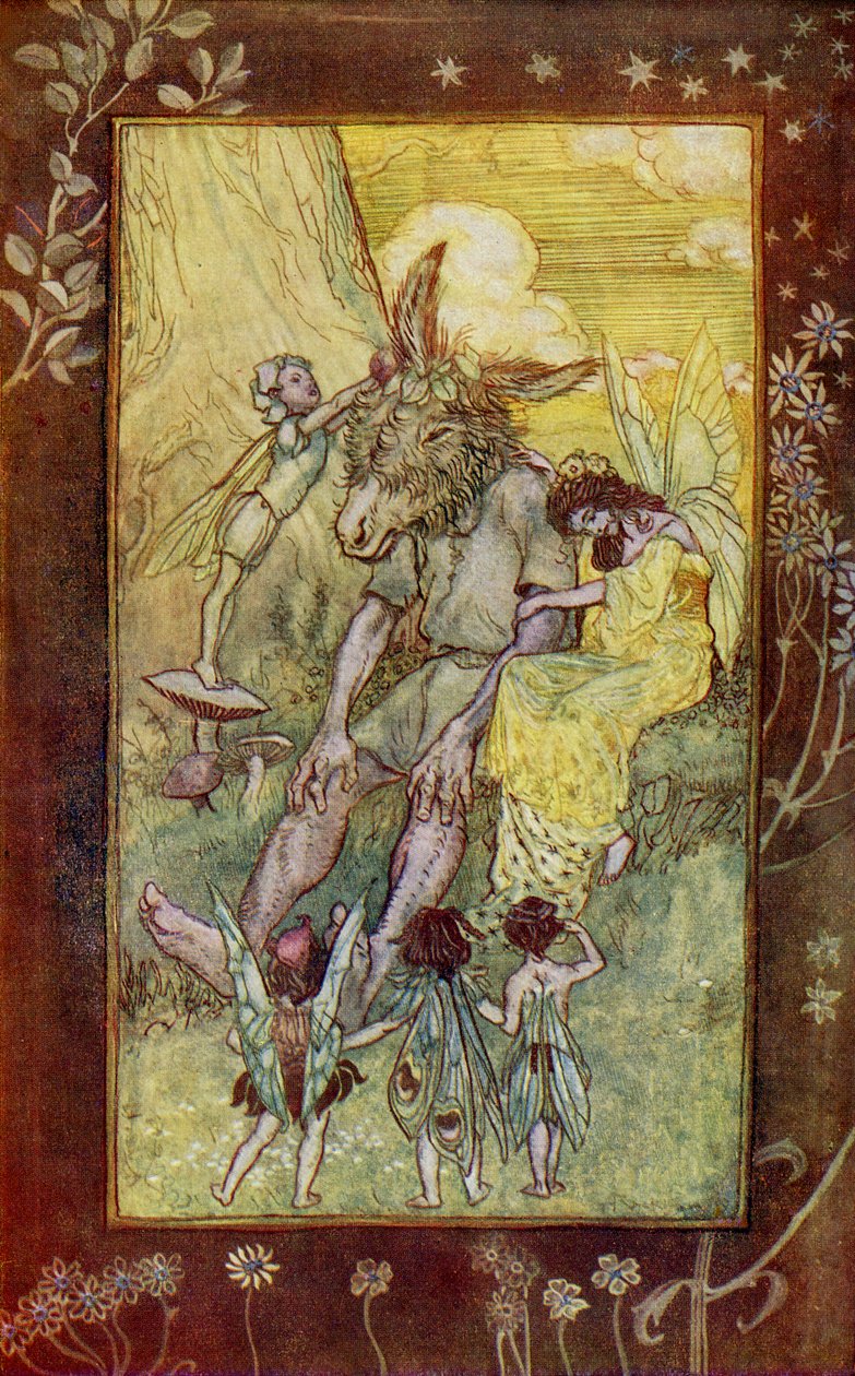 En midtsommernattsdrøm av William Shakespeare av Arthur Rackham
