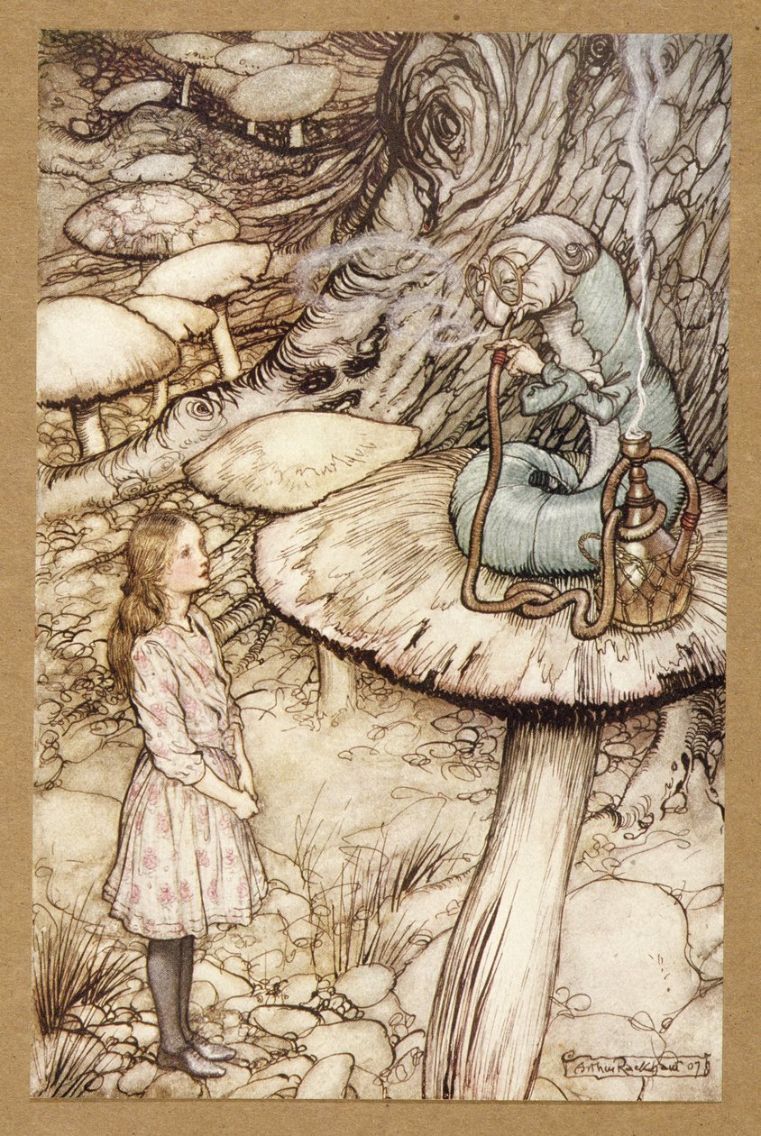 Råd fra en larve, fra Alice