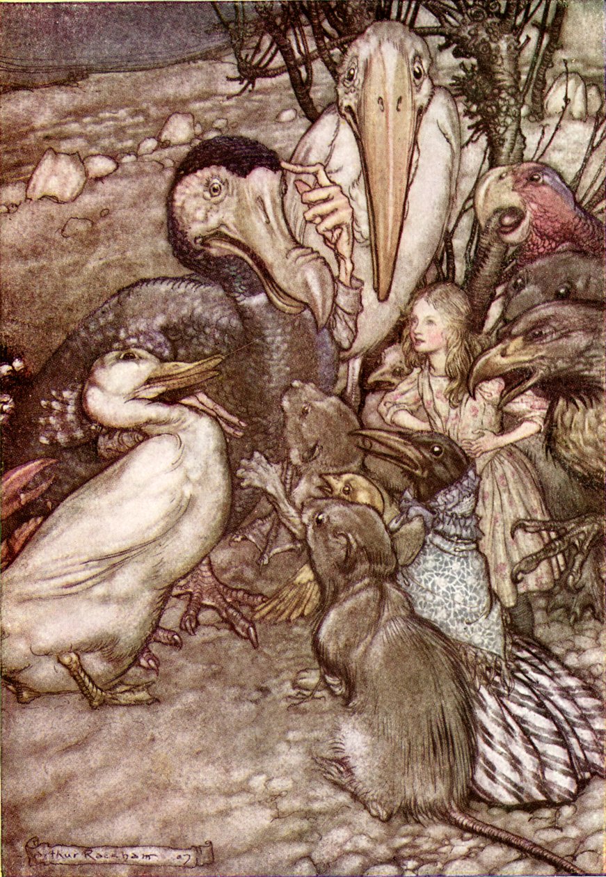 Alices eventyr i eventyrland av Lewis Carroll av Arthur Rackham