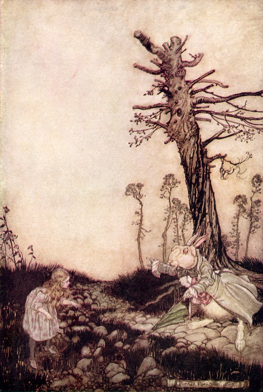 Alices eventyr i eventyrland av Lewis Carroll av Arthur Rackham