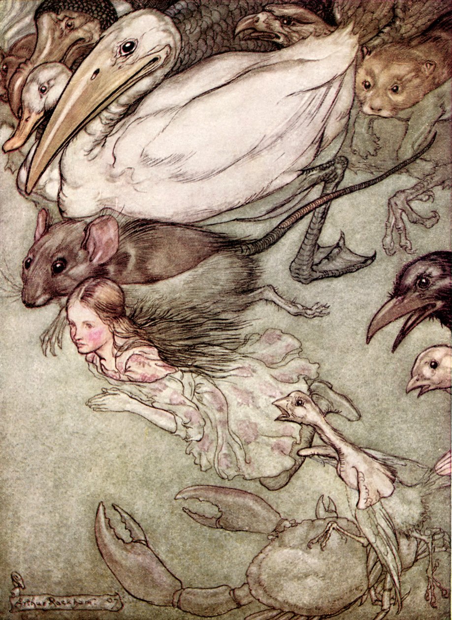 Alice's Adventures in Wonderland av Lewis Carroll av Arthur Rackham
