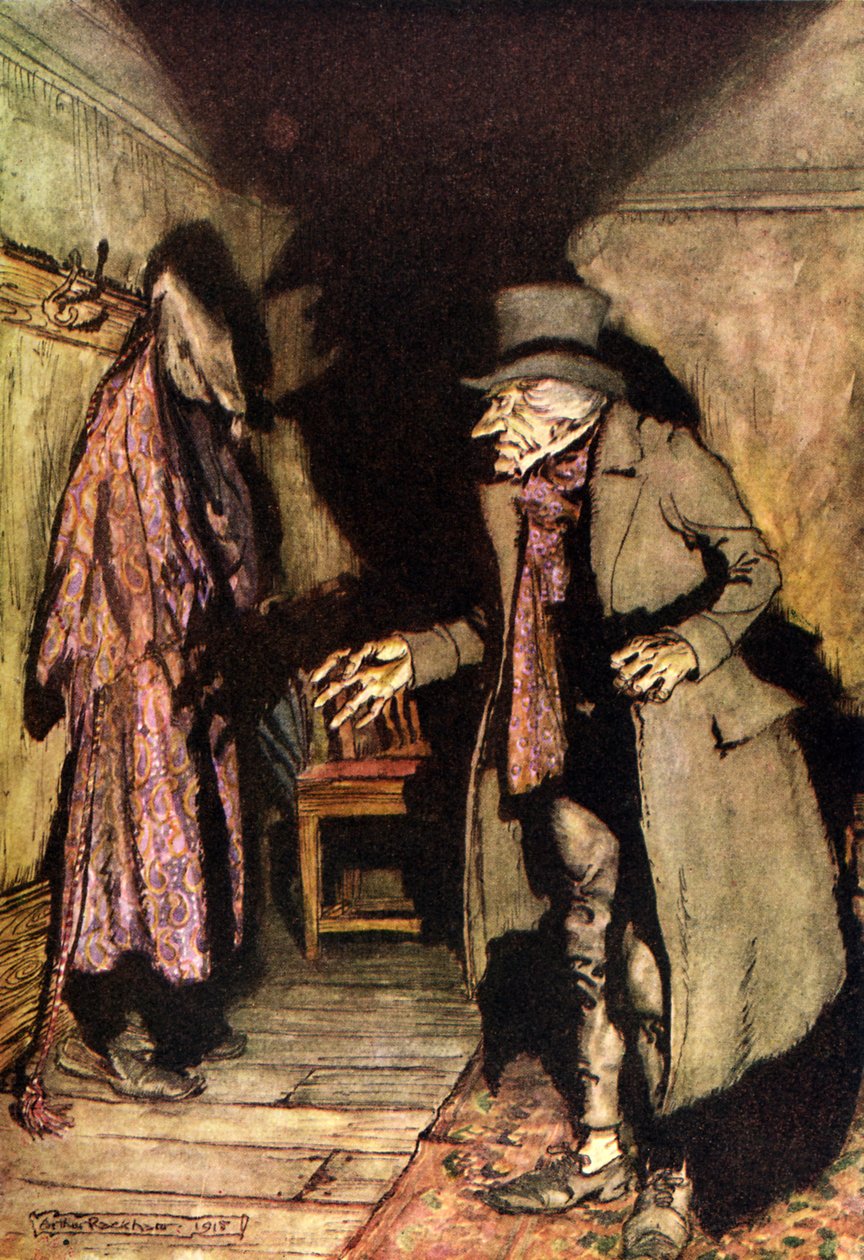 Charles Dickens s A Christmas Carol av Arthur Rackham