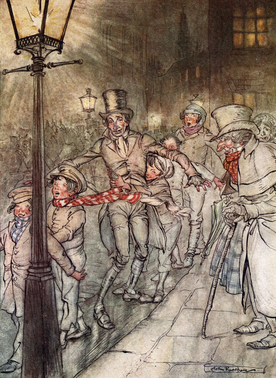Christmas Carol, Arthur Rackham av Arthur Rackham