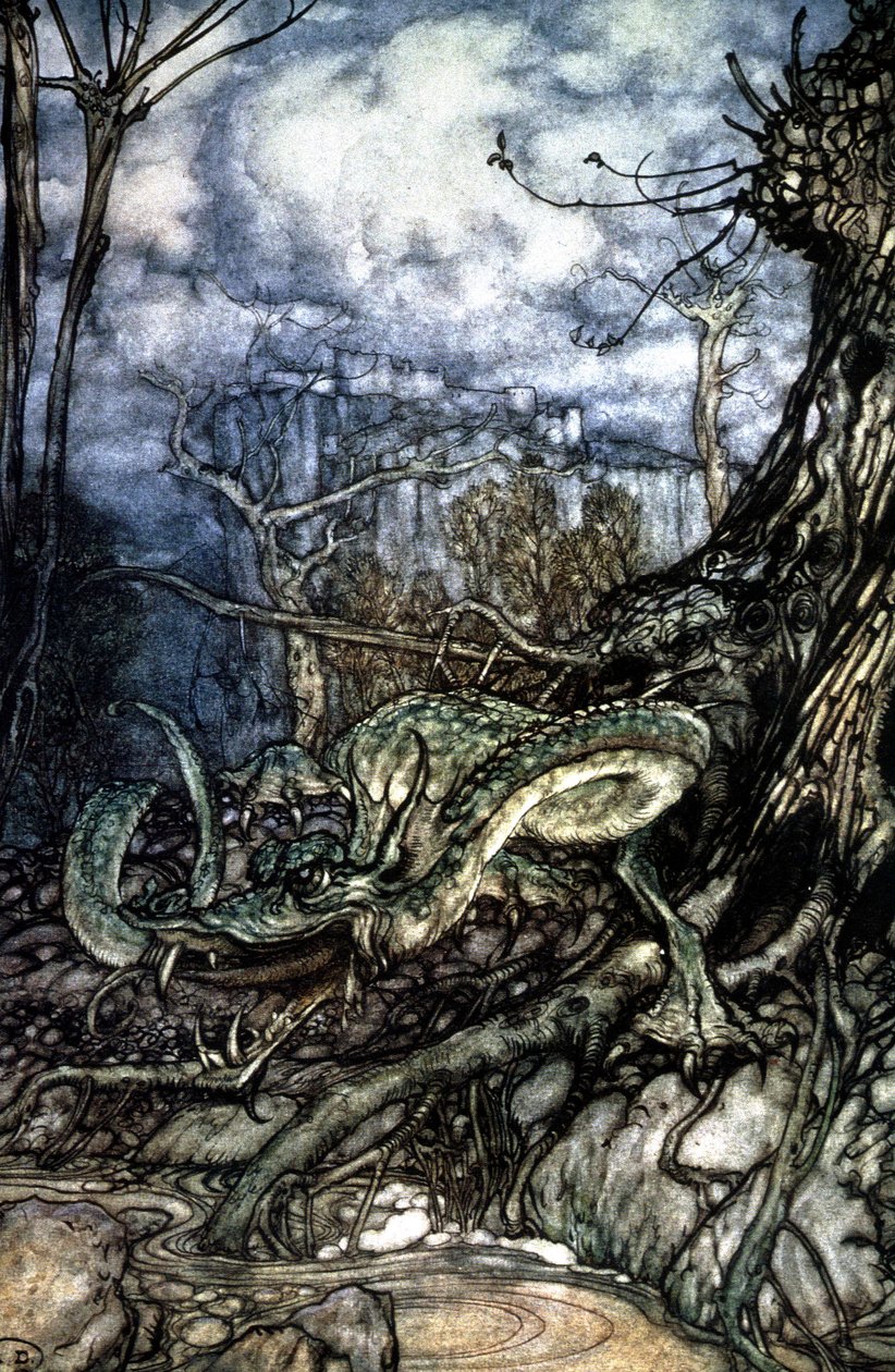 Drage av Arthur Rackham