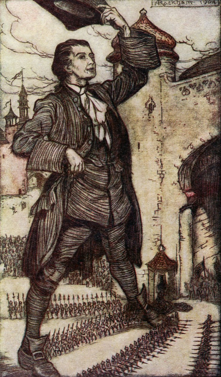 Gullivers reiser av Jonathan Swift av Arthur Rackham