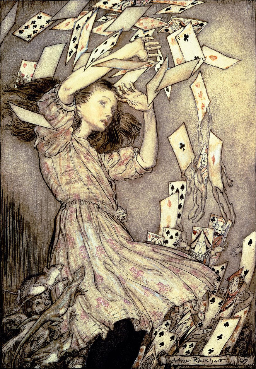 Illustrasjon fra "Alice