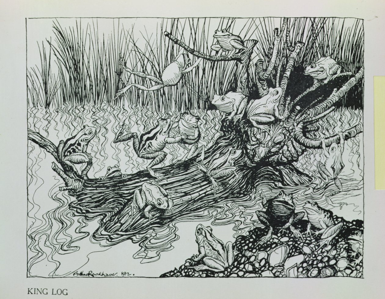 King Log, illustrasjon fra 