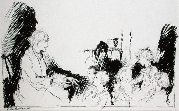 Long Stories of Ghosts, Witches and Indians, illustrasjon fra 