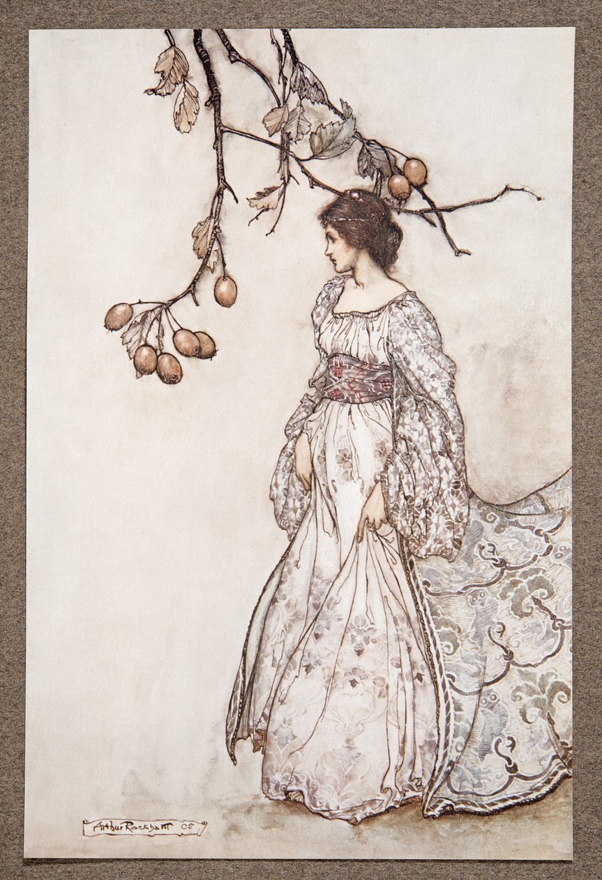 Ser veldig utansert ut.., fra Peter Pan i Kensington Gardens av J M Barrie (1860 - 1937), pub. 1906 av Arthur Rackham