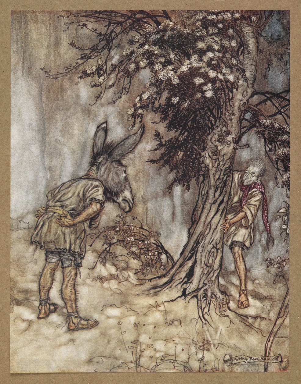 "O Bottom, du er forandret." En scene fra 