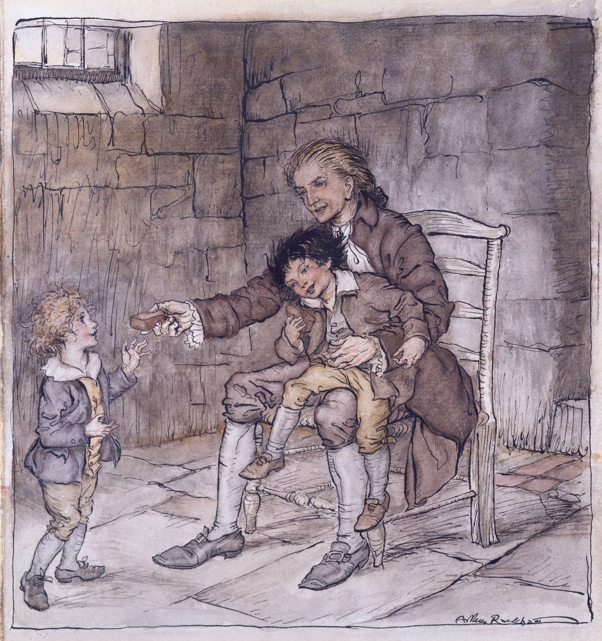 Sir William Thornhill av Arthur Rackham