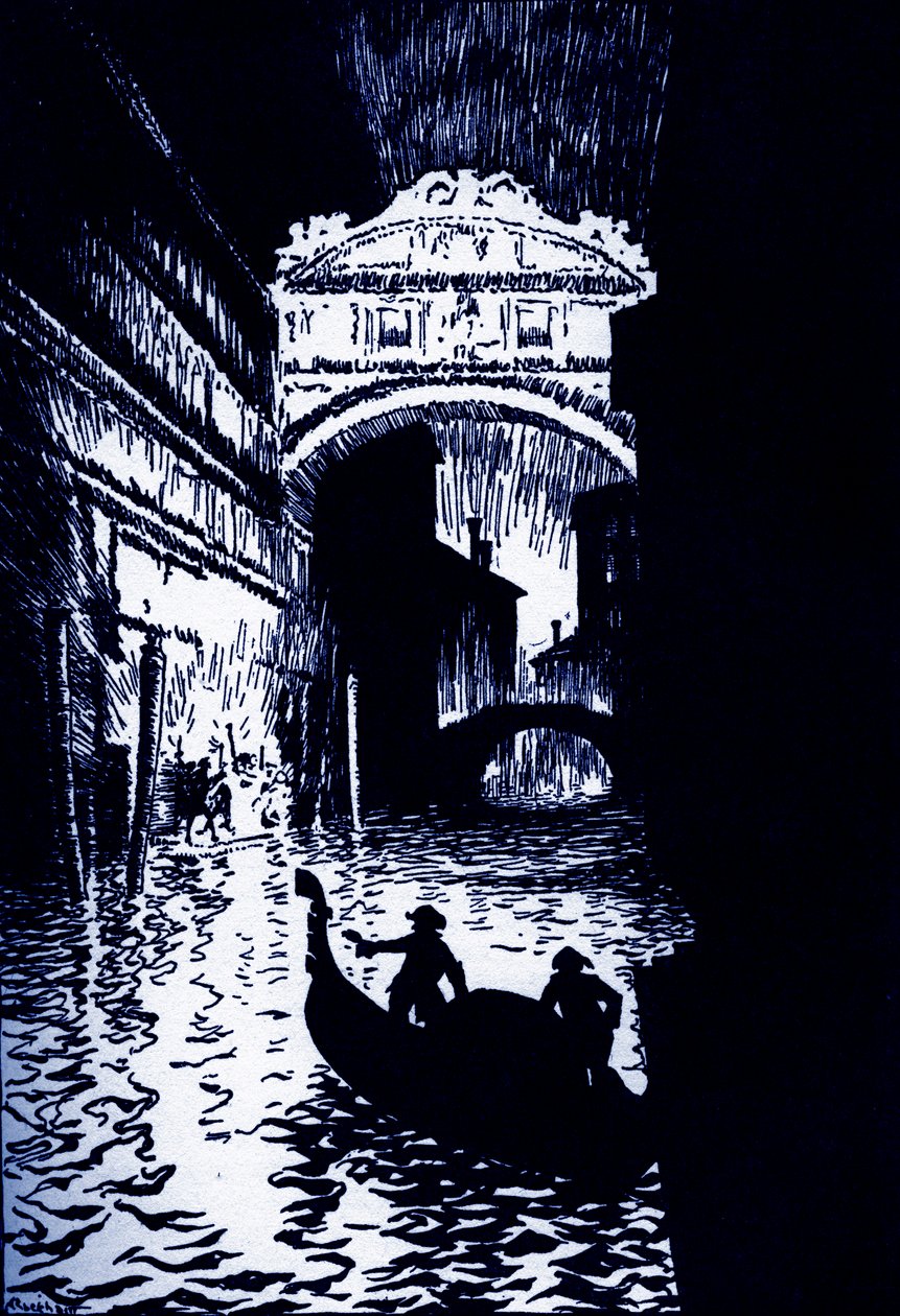 'The Assignment' av Edgar Allan Poe av Arthur Rackham