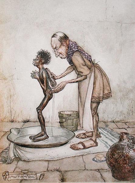 The Blackamoor, illustrasjon fra 