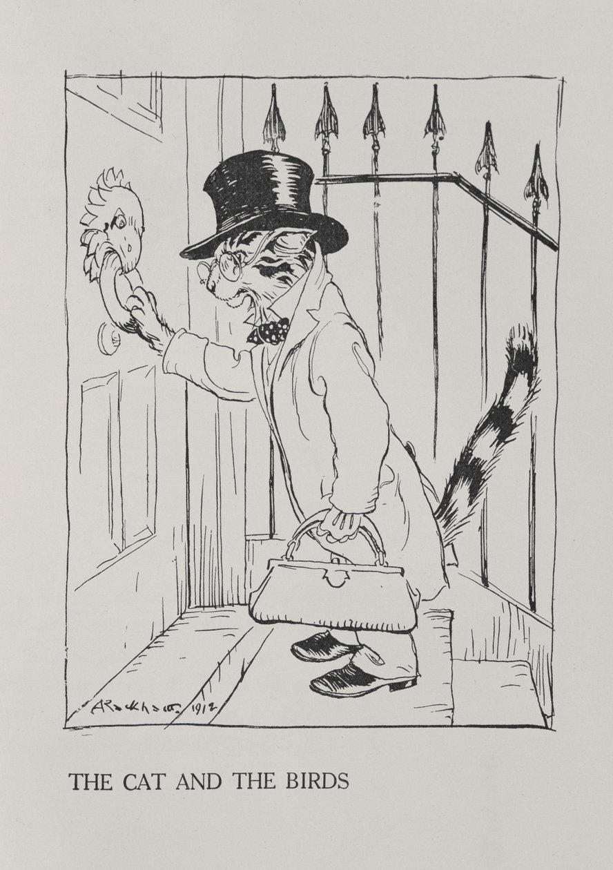 The Cat and the Birds, illustrasjon fra 