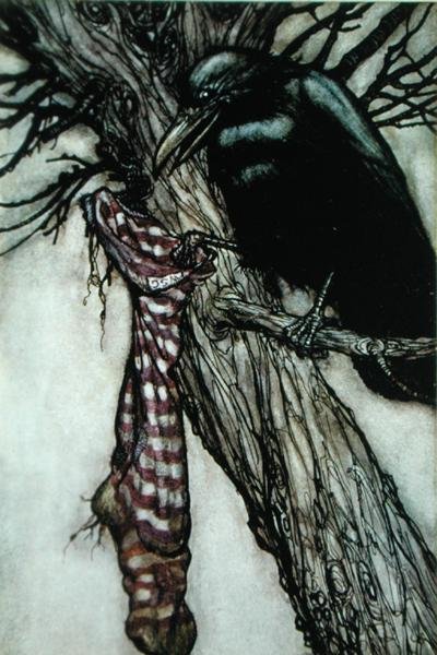 The Crow, illustrasjon fra 