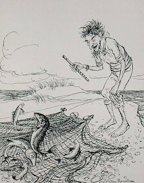 The Fisherman Piping, illustrasjon fra 