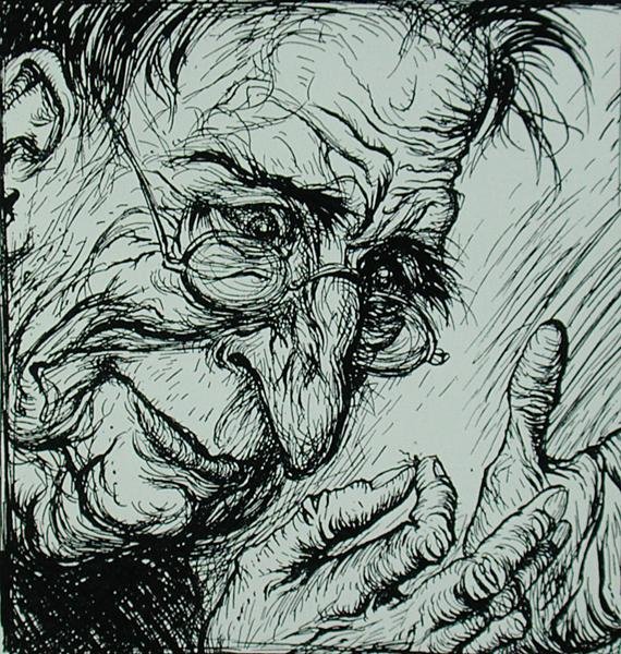 The Flea and the Man, illustrasjon fra 