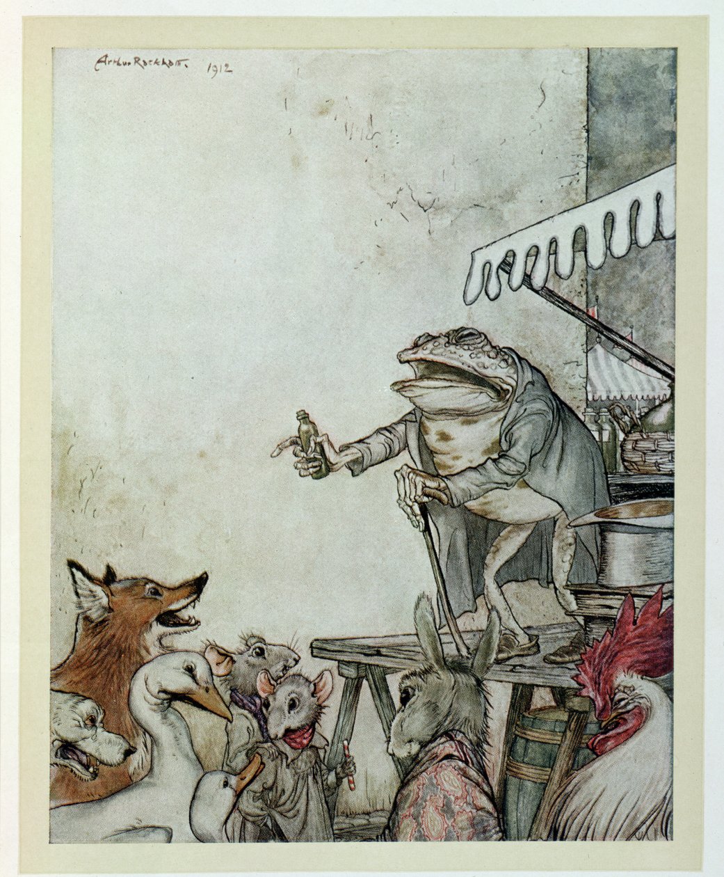 The Quack Frog, illustrasjon fra 