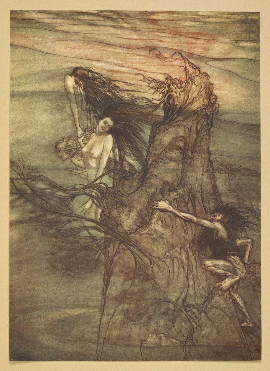 Rhinpiken. av Arthur Rackham