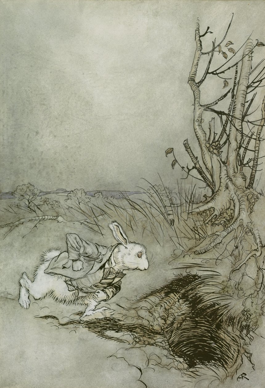 The White Rabbit, illustration from 