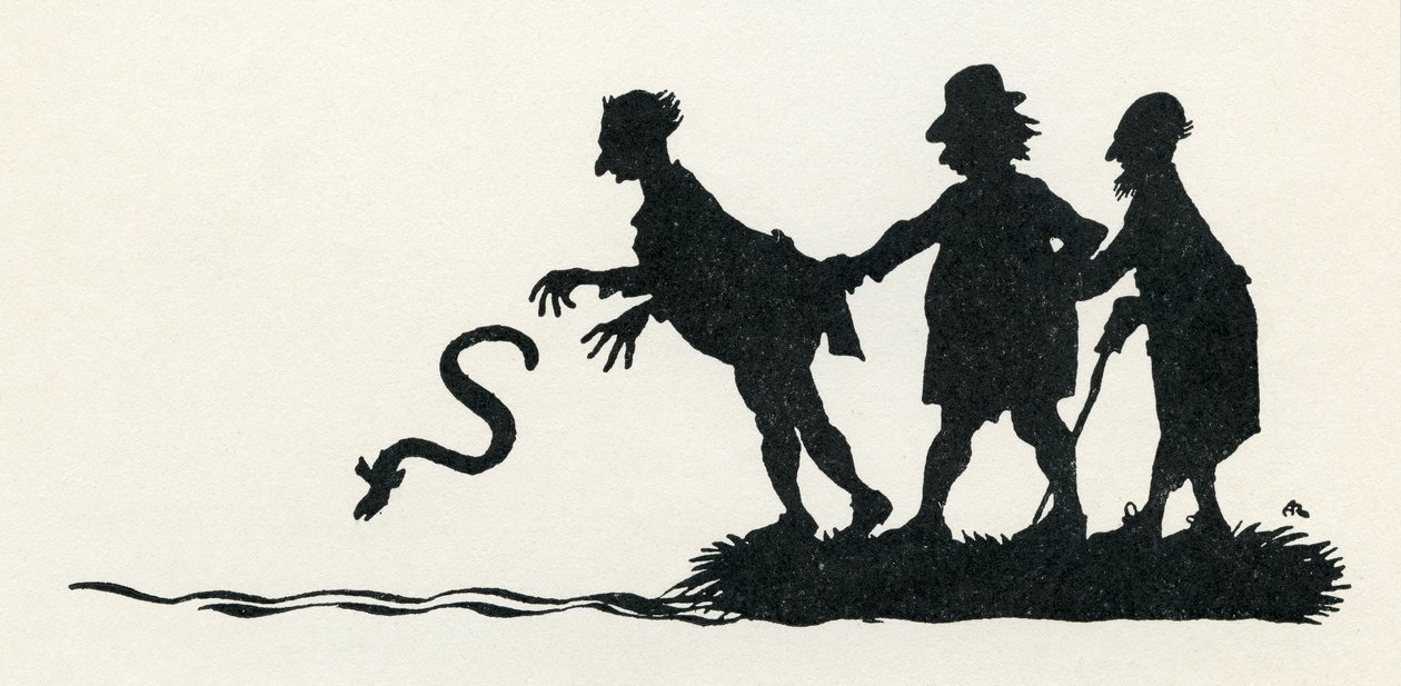 De vise menn fra Gotham av Arthur Rackham