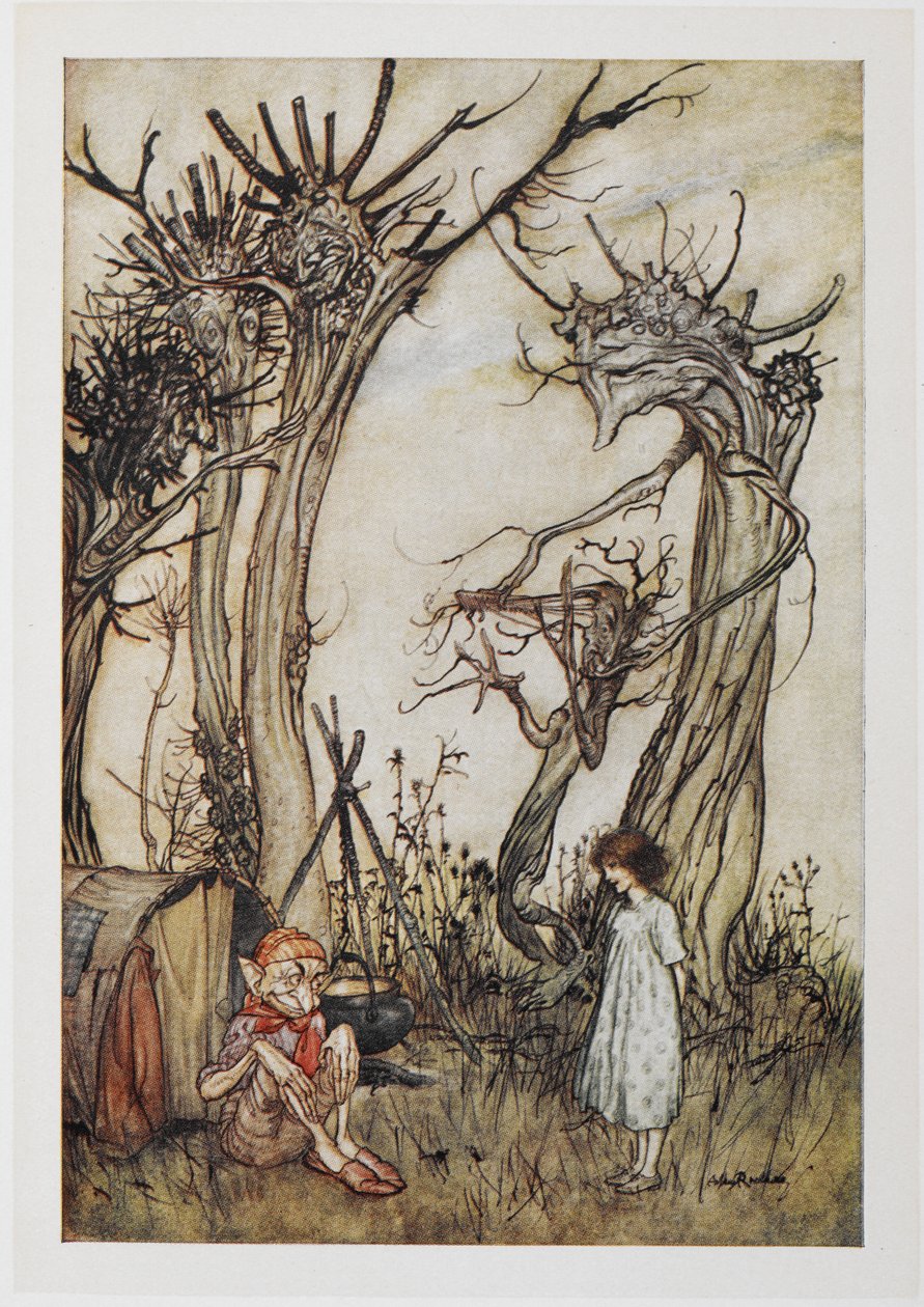 Mannen i villmarken av Arthur Rackham