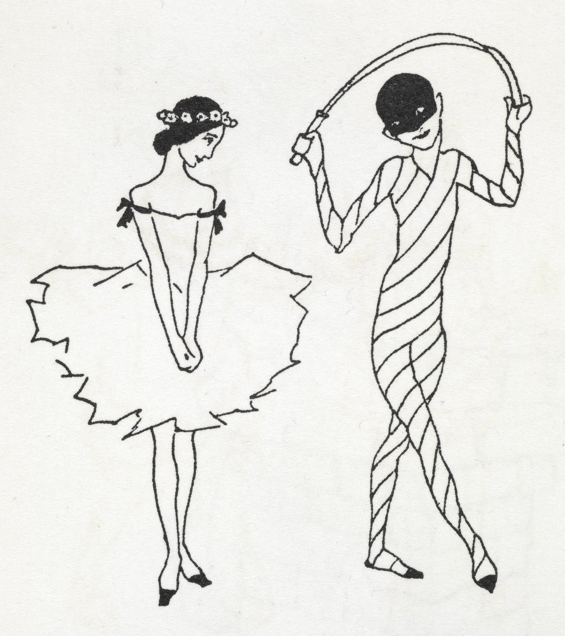 To dansere av Arthur Rackham