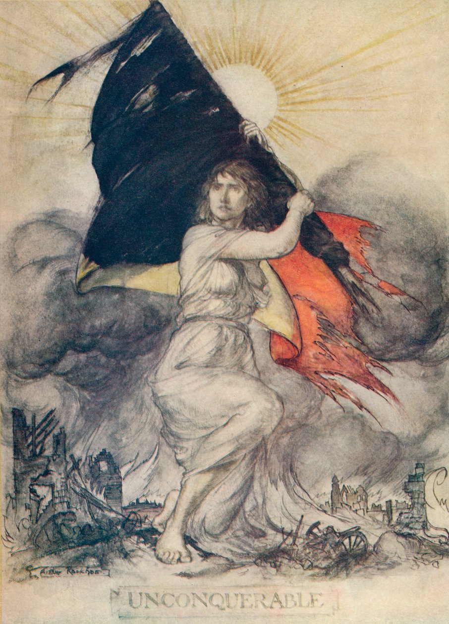 Uovervinnelig, c1914, 1914 av Arthur Rackham