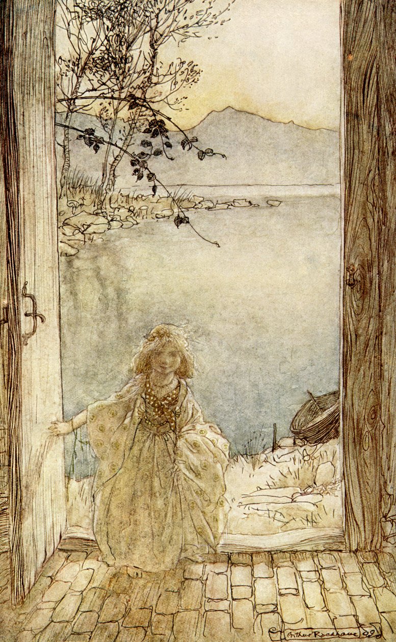 Undine av Friedrich de la Motte Fouque av Arthur Rackham