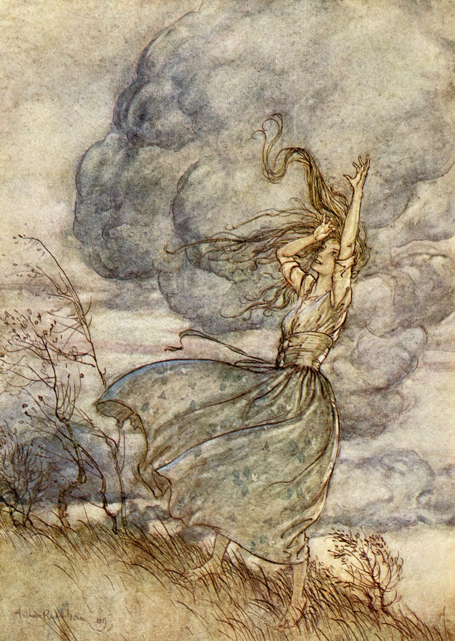 Undine av Friedrich de la Motte Fouque av Arthur Rackham