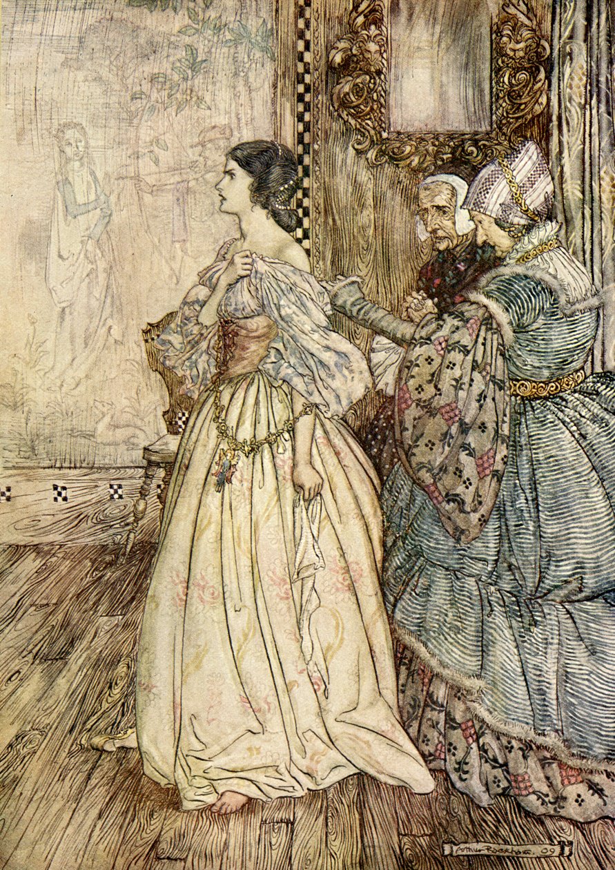 Undine av Friedrich de la Motte Fouque av Arthur Rackham