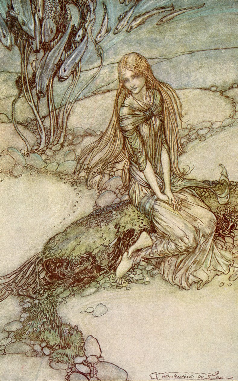 Undine av Friedrich de la Motte Fouque av Arthur Rackham