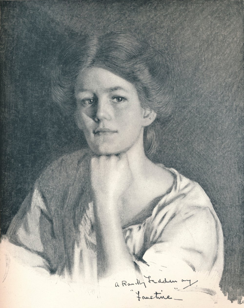 Faustina, ca 1900 av Arthur Romilly Fedden
