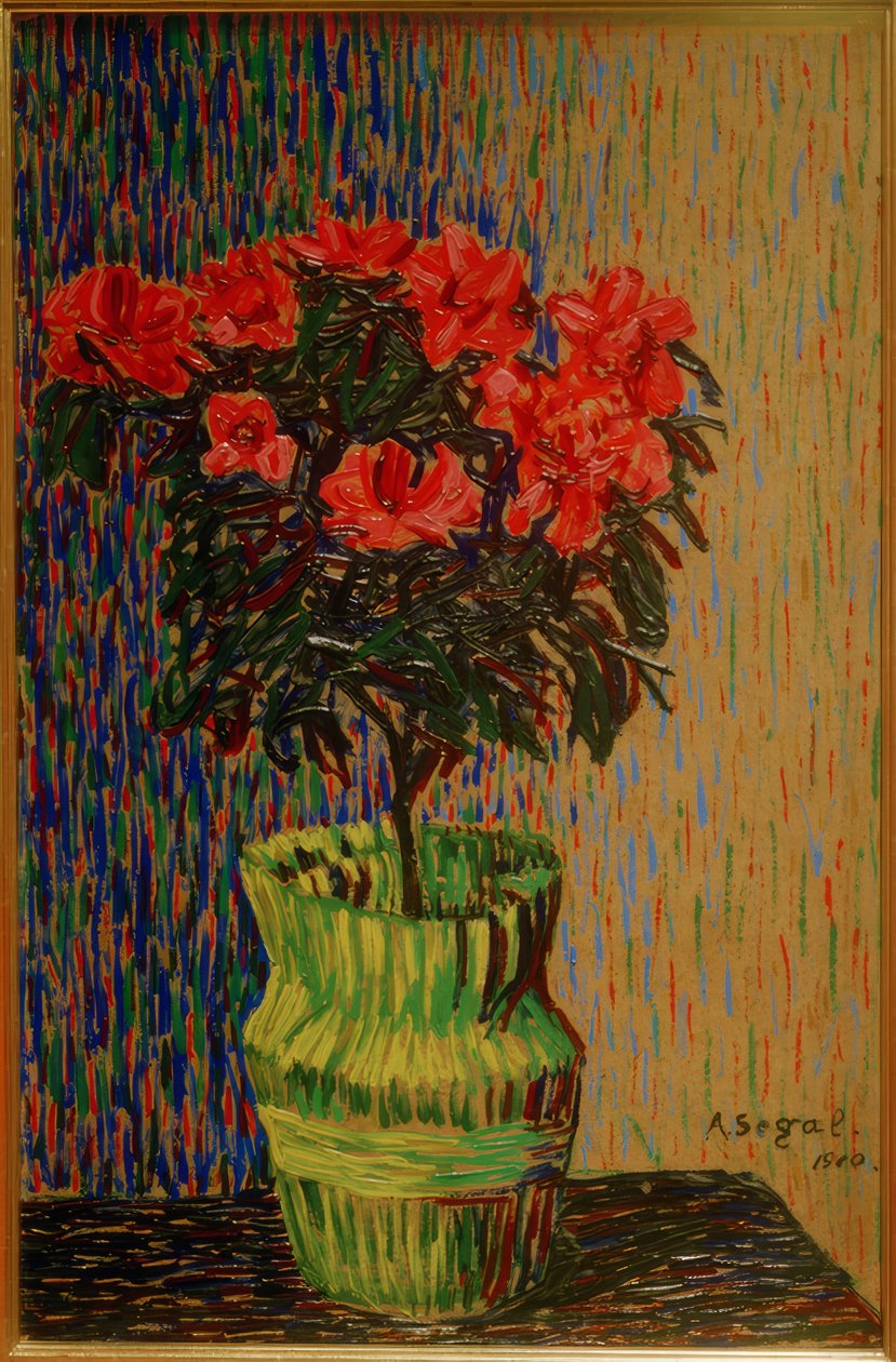 Azaleentopf av Arthur Segal