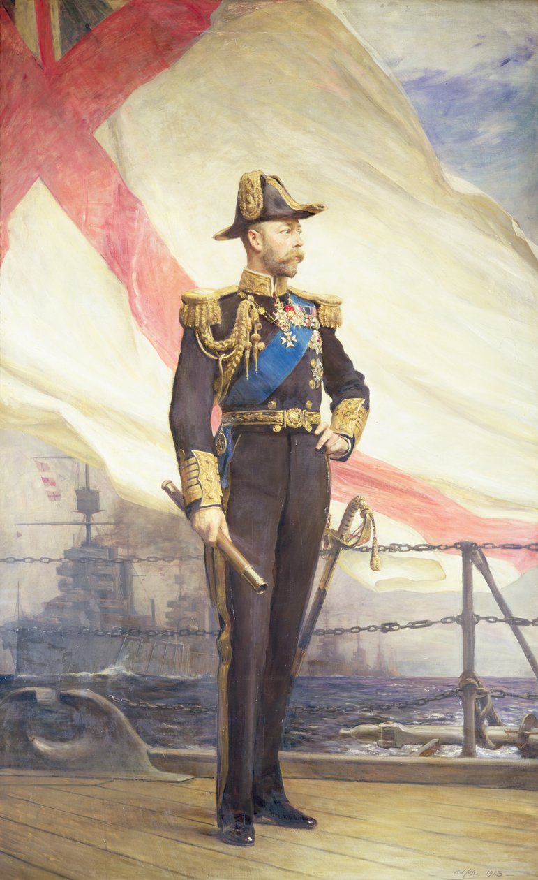 Kong George V av Arthur Stockdale Cope
