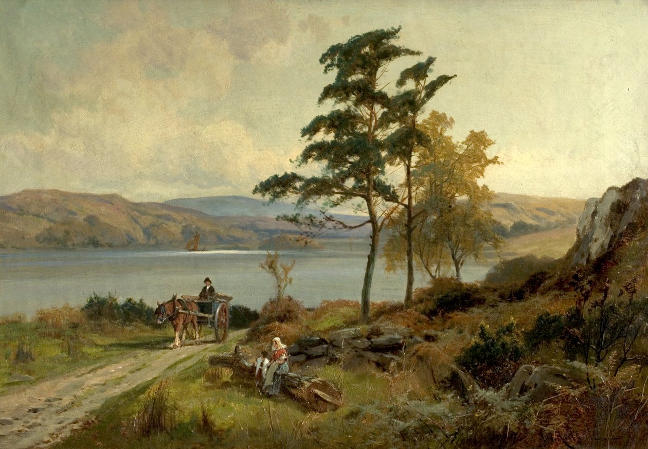 Nær Betws-y-Coed, Nord-Wales av Arthur Walker Redgate