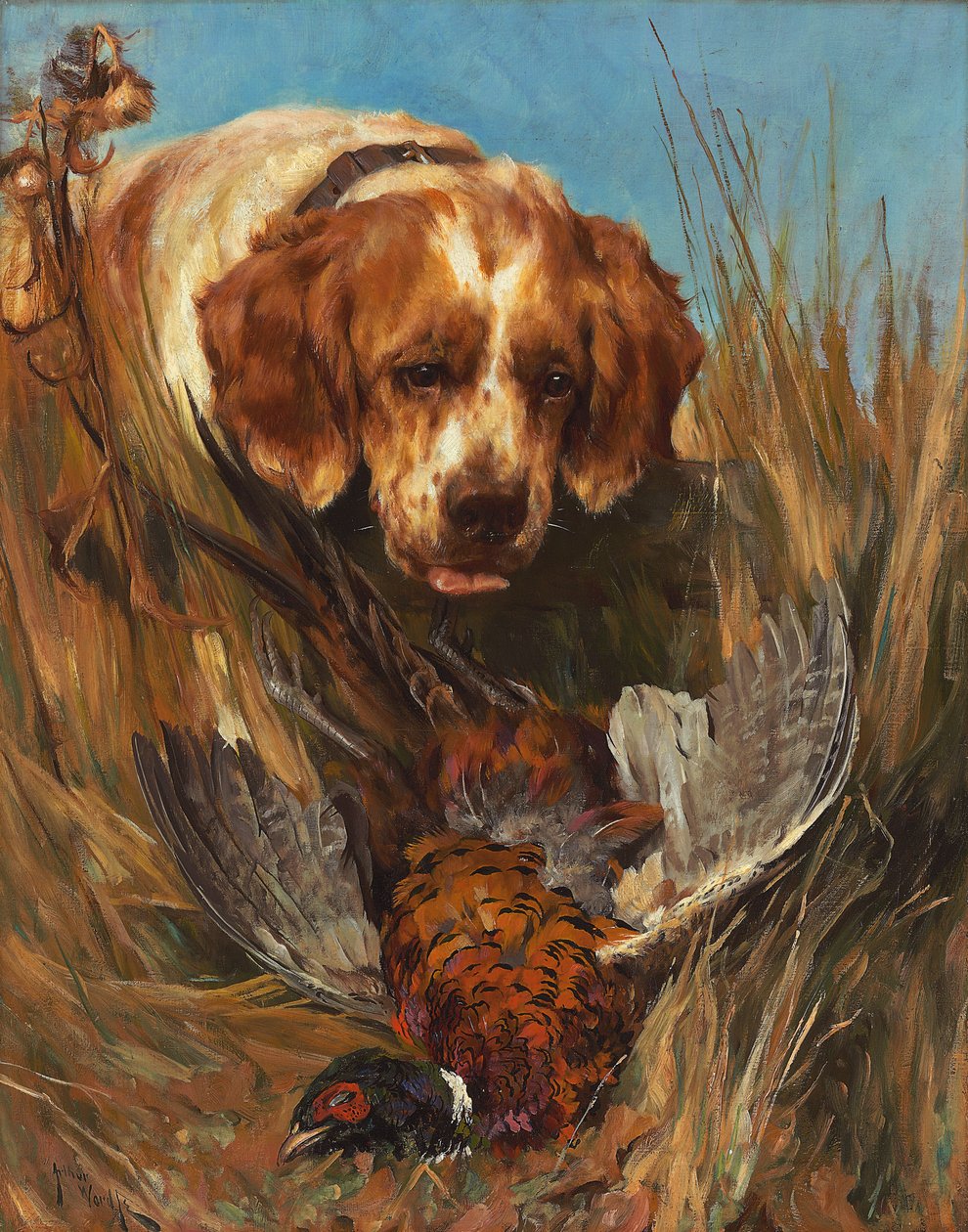 Hentet (olje på lerret) av Arthur Wardle