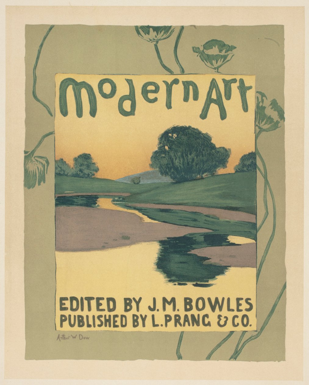 moderne stil av Arthur Wesley Dow