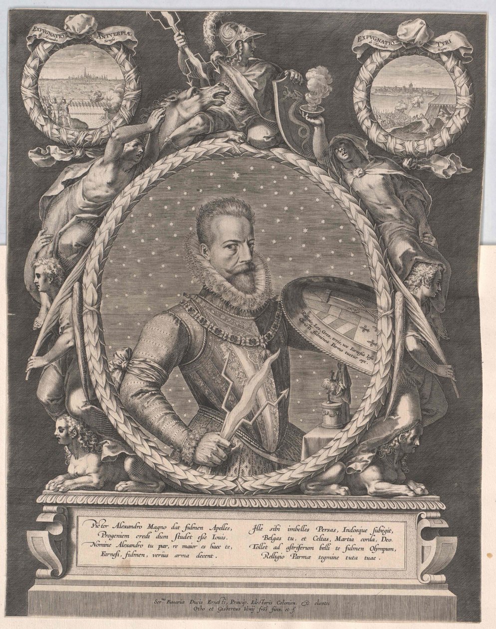 Alessandro Farnese av Artist Unknown