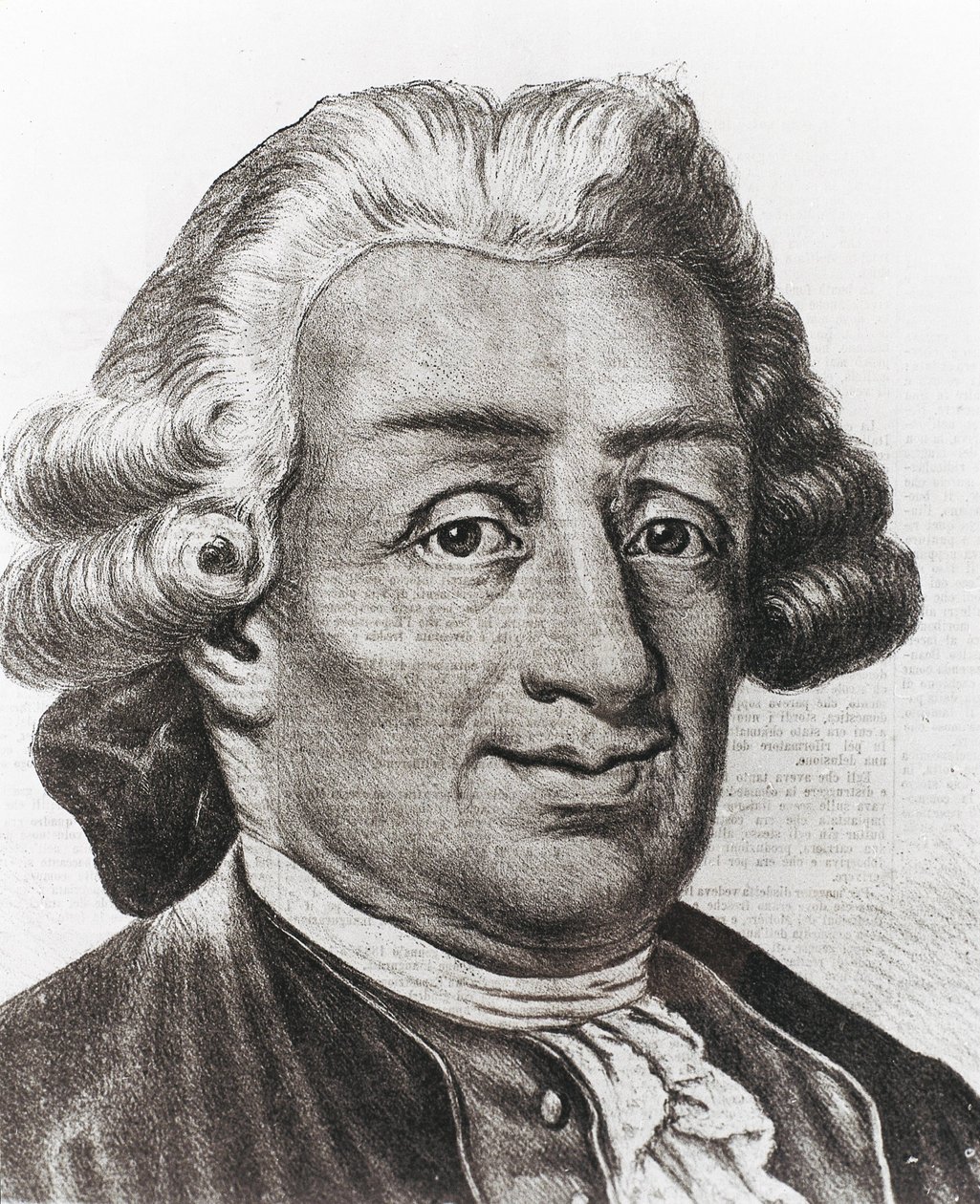 GOLDONI, Carlo (1707–1793). Italiensk dramatiker og poet. Gravering. av Artist Unknown