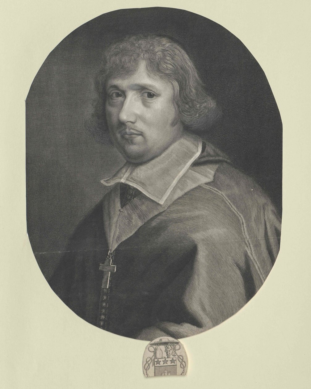 Gabriel de Roquette (trykk) av Artist Unknown