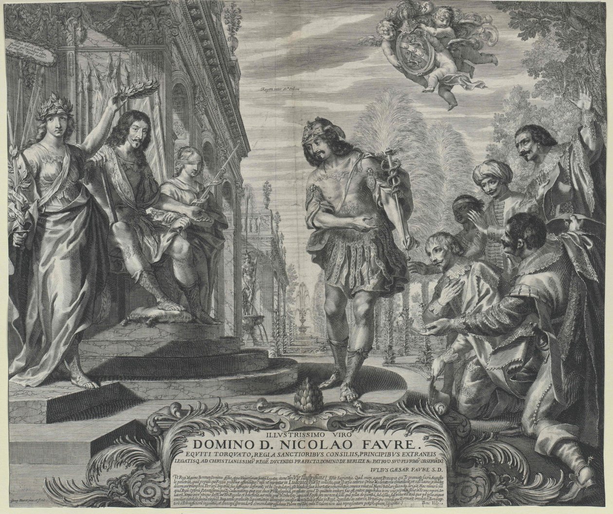 Frankrikes konge Ludvig XIII av Artist Unknown