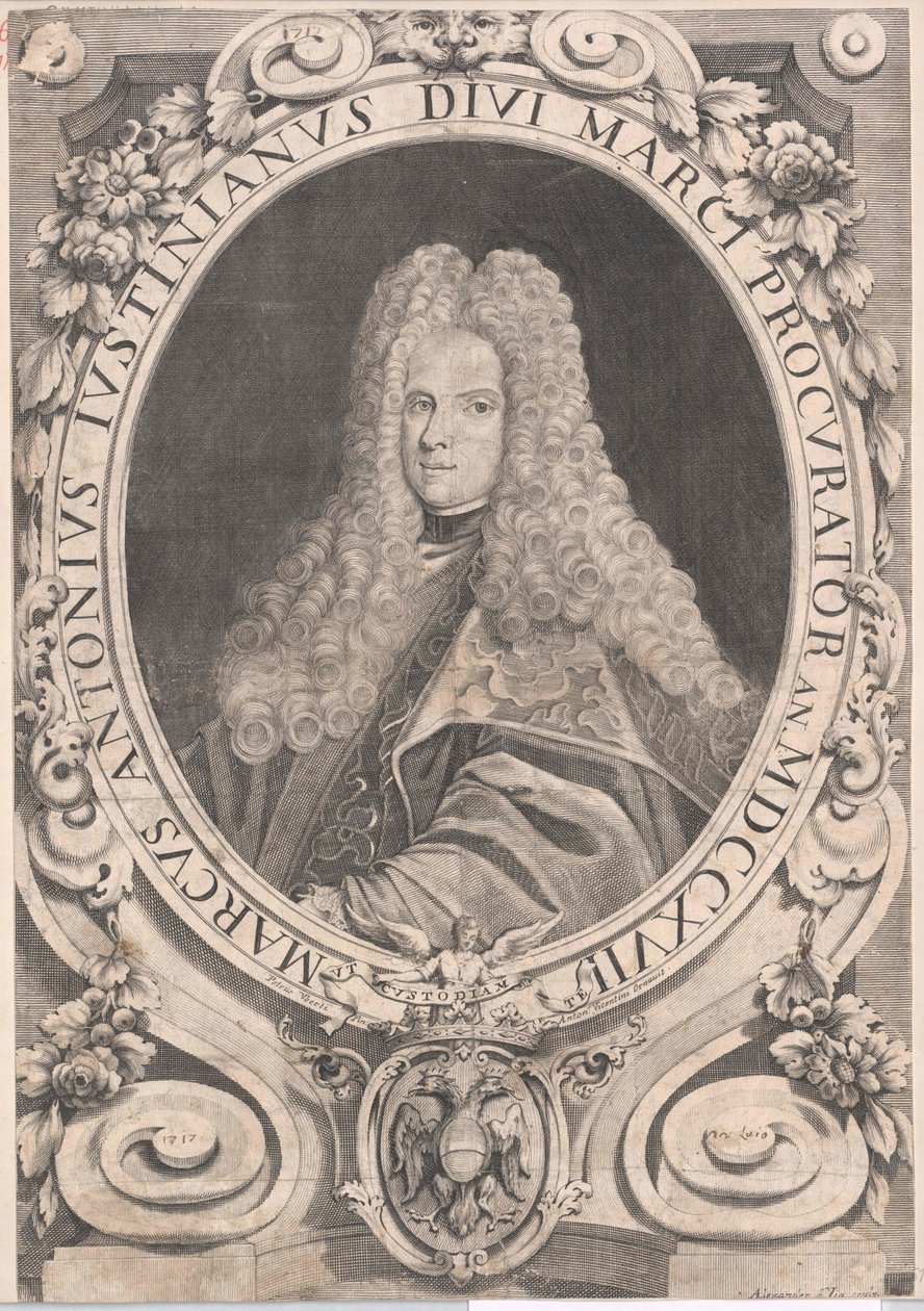 Mark Anthony Giustiniani av Artist Unknown