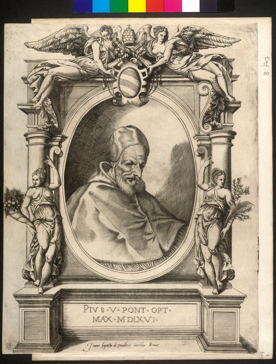 Pave Pius V av Artist Unknown